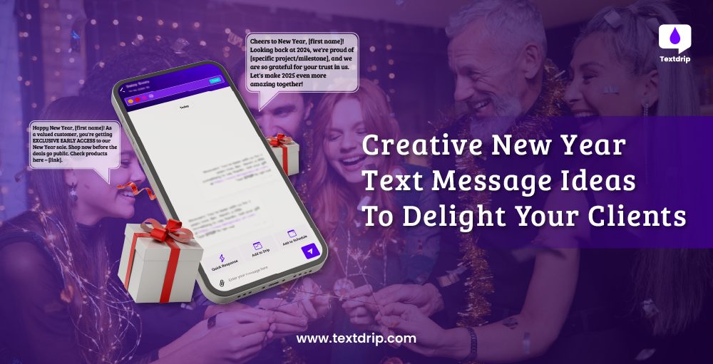 Creative New Year Text Message Ideas to Delight Your Clients