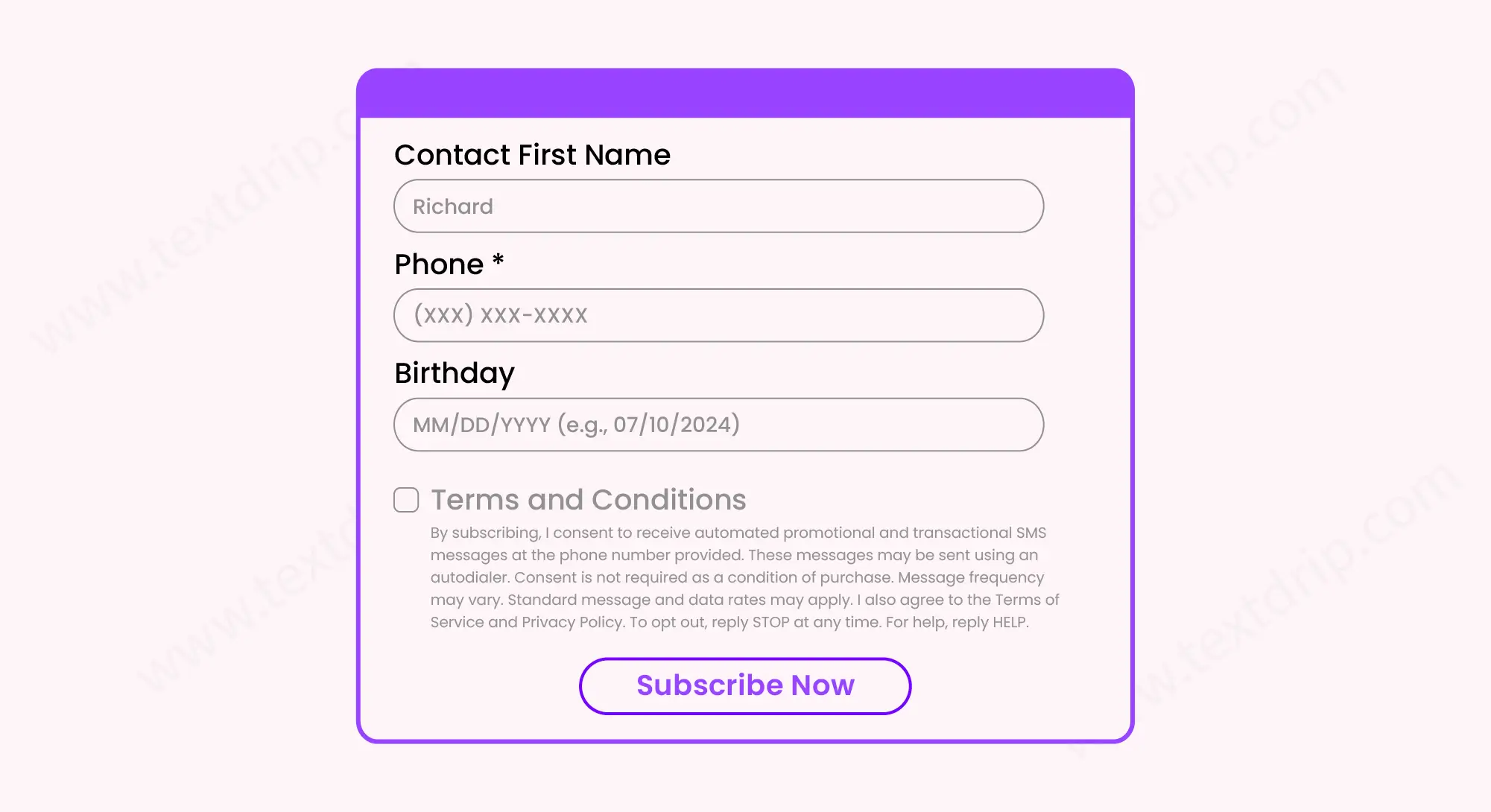 Make Sure Proper Consent and Opt-in Process is Followed