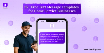 25+ Free Text Message Templates for Home Service Businesses