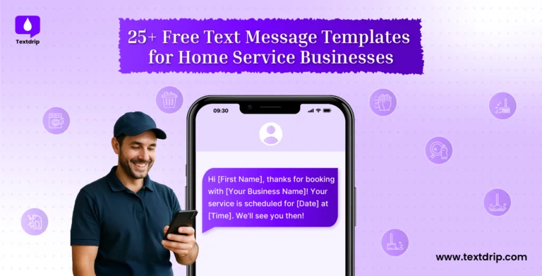 25+ Free Text Message Templates for Home Service Businesses
